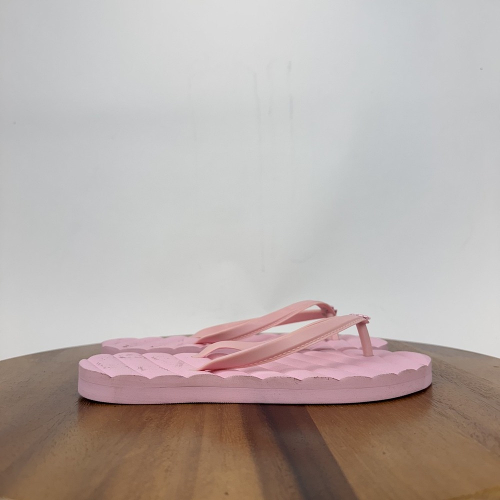 Womens‎ Tory Burch Kira Dark Pink Quilted Casual Thong Flip Flops Sandals Size 7 - Picture 4 of 8